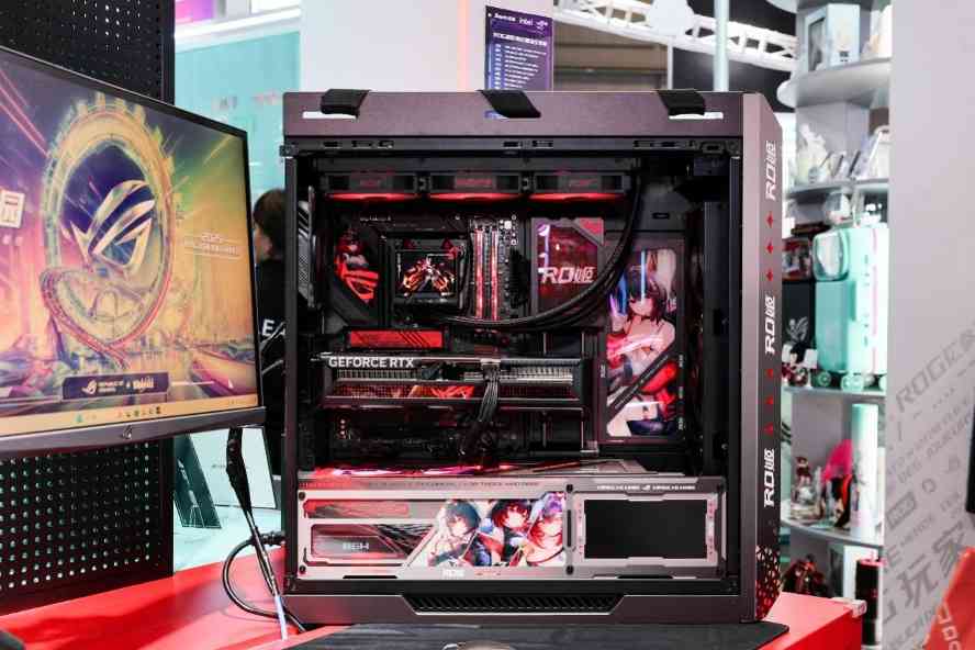梦幻破次元，华硕ROG X870主板新品燃爆BW2025(图4)