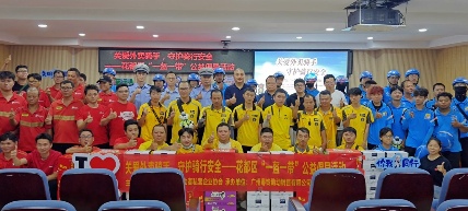 广州花都警企协联动 九号公司助力“一盔一带”，守护外卖骑手安全骑行(图5)
