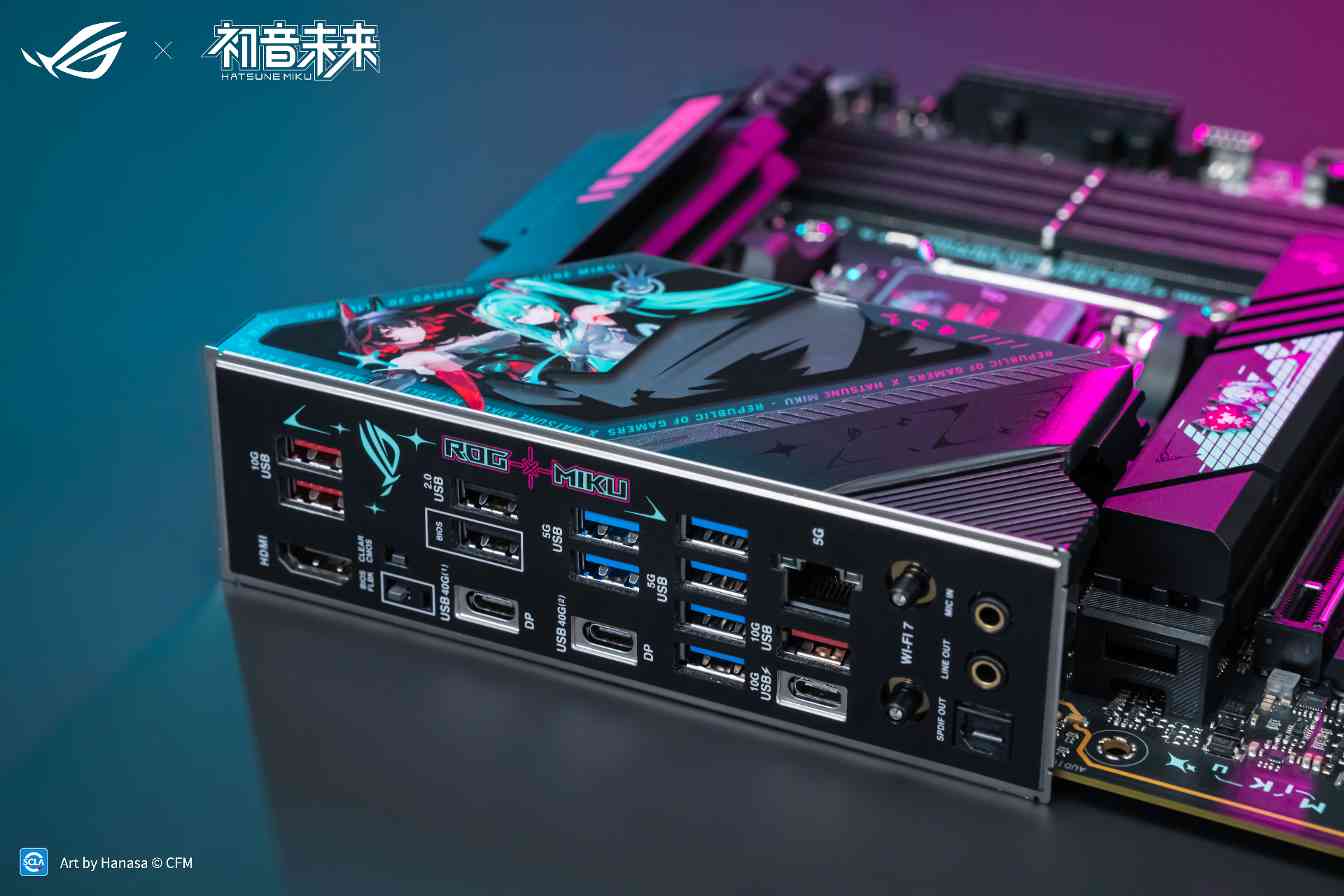 冲破次元壁 华硕X870E RO姬×初音未来版主板火热预约中(图7)
