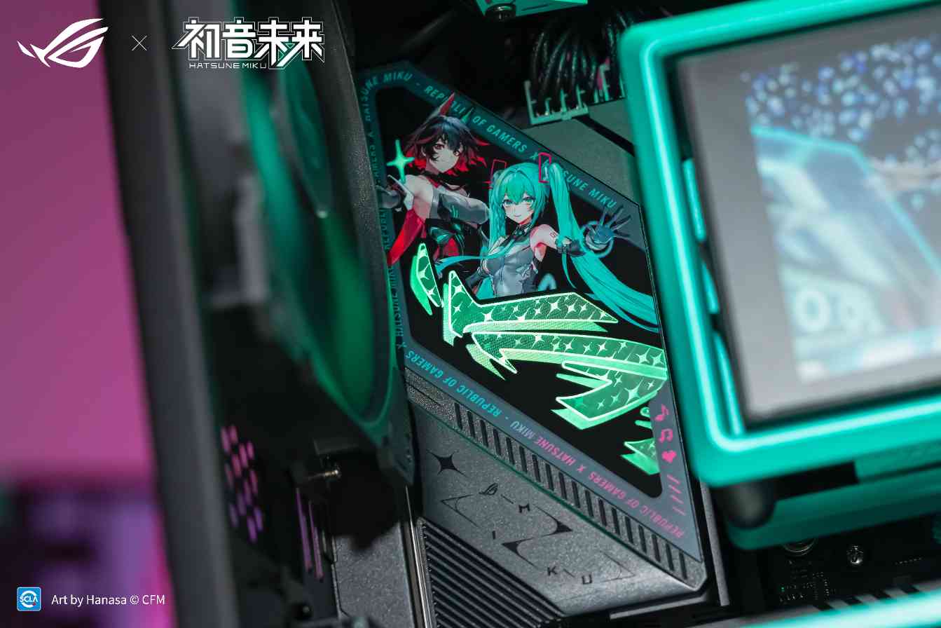 冲破次元壁 华硕X870E RO姬×初音未来版主板火热预约中(图8)