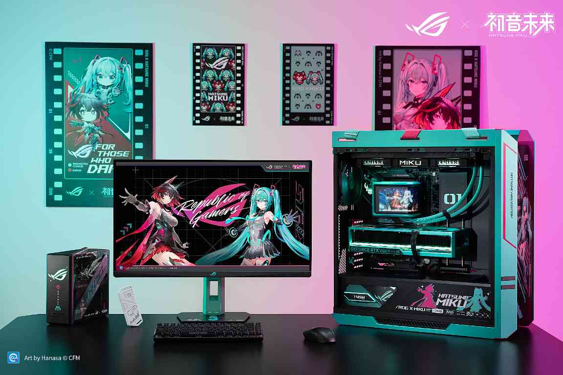 冲破次元壁 华硕X870E RO姬×初音未来版主板火热预约中(图9)