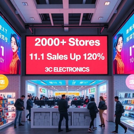 门店数量突破4000家 11.11京东3C数码门店成交额同比增长120%(图2) 门店数量突破4000家 11.11京东3C数码门店成交额同比增长120%(图2)