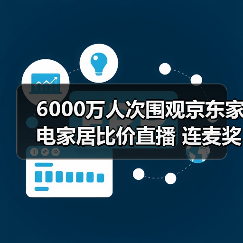 6000万人次围观京东家电家居比价直播 连麦奖金总额超300