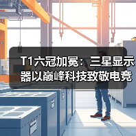 T1六冠加冕：三星显示器以巅峰科技致敬电竞传奇，共启竞技新篇（图4）
