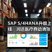 SAP S/4HANA升级上线，润达医疗自动清账效率提升30倍以上（图3）