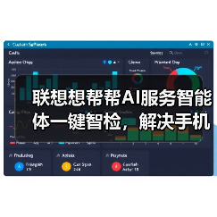 联想想帮帮AI服务智能体一键智检，解决手机电池耗电快怎么办的