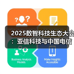 2025数智科技生态大会：亚信科技与中国电信“数智同行、智惠共荣”（图4）