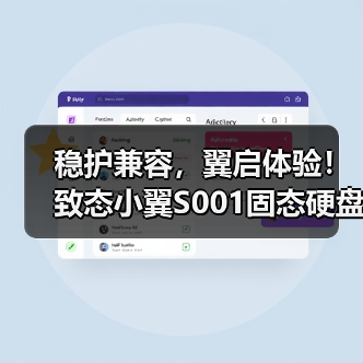 稳护兼容，翼启体验！致态小翼S001固态硬盘正式开售！（图2）