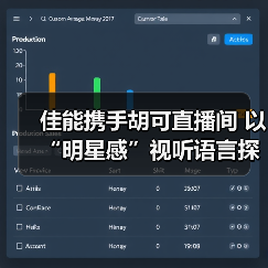 佳能携手胡可直播间 以“明星感”视听语言探索高端直播新标准(图2) 佳能携手胡可直播间 以“明星感”视听语言探索高端直播新标准(图2)