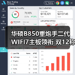 华硕B850重炮手二代WIFI7主板领衔 双12称霸热卖榜（图3）
