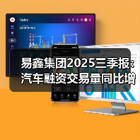 易鑫集团2025三季报：汽车融资交易量同比增22.6%，增速领跑行业（图3）