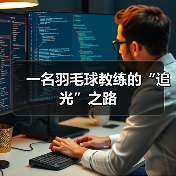 一名羽毛球教练的“追光”之路
