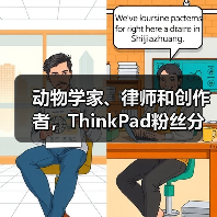 动物学家、律师和创作者，ThinkPad粉丝分享“了不起”故