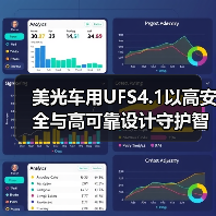 美光车用UFS4.1以高安全与高可靠设计守护智能汽车系统，打