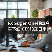 FX Super One预量产车下线 CES股东日重磅发布新
