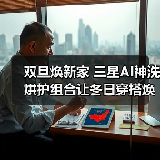 ‌双旦焕新家 三星AI神洗烘护组合让冬日穿搭焕然衣新