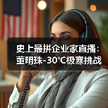 史上最拼企业家直播：董明珠-30℃极寒挑战，亲测格力产品真实
