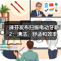 徕芬发布扫振电动牙刷i2:清洁、舒适和效率我全都要(图4) 徕芬发布扫振电动牙刷i2:清洁、舒适和效率我全都要(图4)