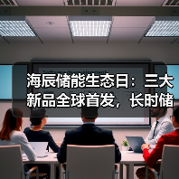 海辰储能生态日：三大新品全球首发，长时储能开启智慧时代