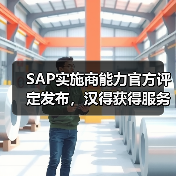 SAP实施商能力官方评定发布，汉得获得服务能力专业化认证（图3）