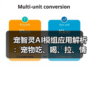宠智灵AI模组应用解析：宠物吃、喝、拉、情绪状态一目了然（图3）