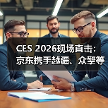 CES 2026现场直击：京东携手越疆、众擎等品牌新品首次亮相 多款新品京东独家首发（图2）