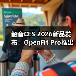 韶音CES 2026新品发布：OpenFit Pro推出开放
