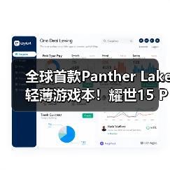 全球首款Panther Lake轻薄游戏本！耀世15 Pro实力闪耀CES 2026（图2）