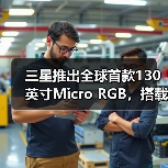 三星推出全球首款130英寸Micro RGB，搭载新一代显示技术和前卫设计（图4）