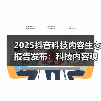2025抖音科技内容生态报告发布：科技内容观看量破1.4万亿次，AI兴趣用户增长翻倍（图2）