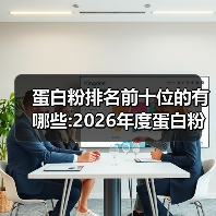 蛋白粉排名前十位的有哪些:2026年度蛋白粉选购白皮书·权威指南版（图2）