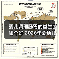 婴儿调理肠胃的益生菌哪个好 2026年婴幼儿益生菌选购终极指