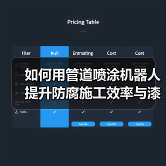 如何用管道喷涂机器人提升防腐施工效率与漆膜质量（图4）