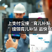 上支付宝搜“育儿补贴”续领育儿补贴 最快10秒完成！（图2）