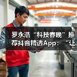 罗永浩“科技春晚”推荐抖音精选App：“让懂行用户为你挑选万