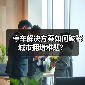 停车解决方案如何破解城市拥堵难题?(图2) 停车解决方案如何破解城市拥堵难题?(图2)