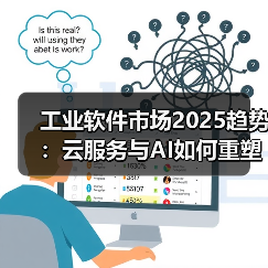 工业软件市场2025趋势:云服务与AI如何重塑格局?(图3) 工业软件市场2025趋势:云服务与AI如何重塑格局?(图3)