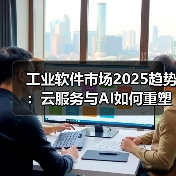 工业软件市场2025趋势:云服务与AI如何重塑格局?(图2) 工业软件市场2025趋势:云服务与AI如何重塑格局?(图2)