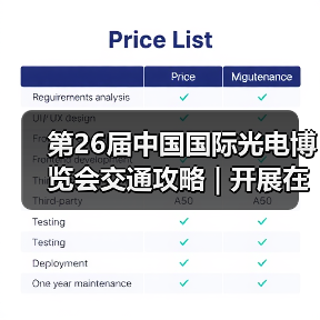 第26届中国国际光电博览会交通攻略 | 开展在即，收藏攻略助你轻松直达展馆！（图2）