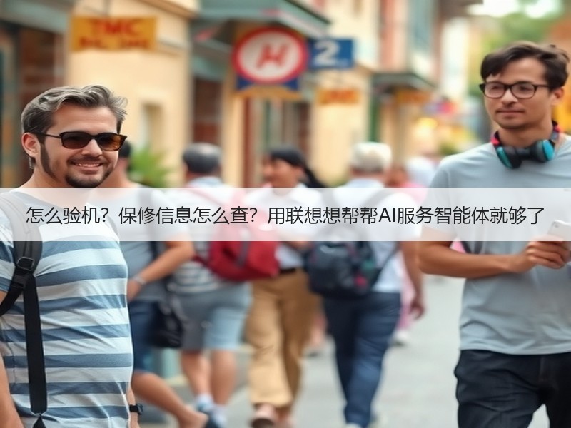 怎么验机？保修信息怎么查？用联想想帮帮AI服务智能体就够了