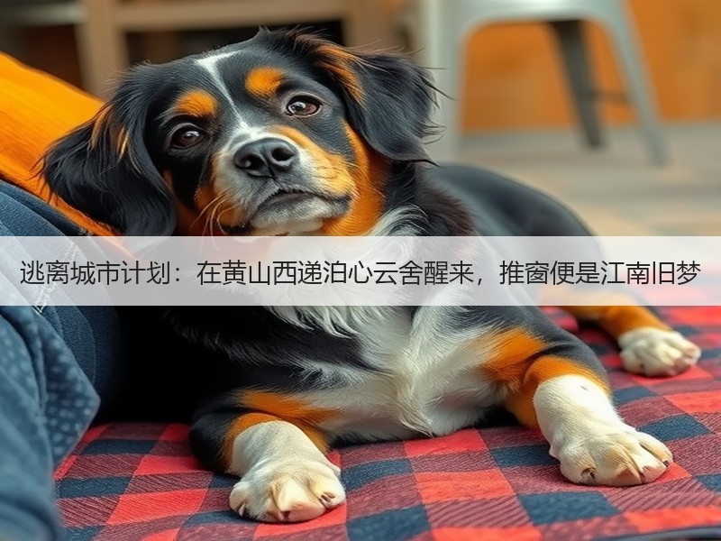 逃离城市计划：在黄山西递泊心云舍醒来，推窗便是江南旧梦