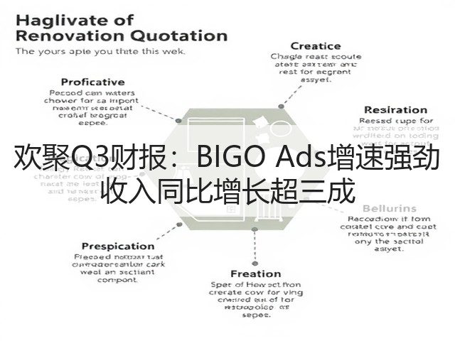 欢聚Q3财报:BIGO Ads增速强劲 收入同比增长超三成(图1) 欢聚Q3财报:BIGO Ads增速强劲 收入同比增长超三成(图1)