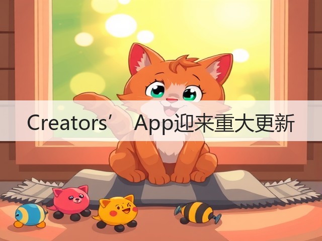 Creators’ App迎来重大更新(图3) Creators’ App迎来重大更新(图3)