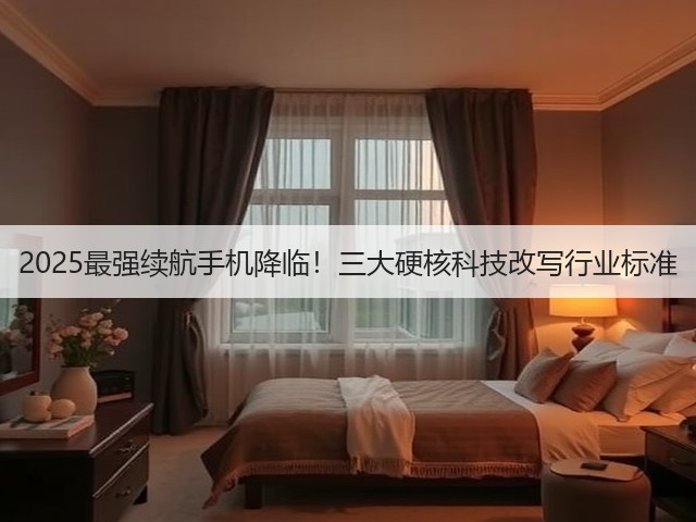 2025最强续航手机降临！三大硬核科技改写行业标准(图2)