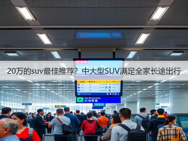 20万的suv最佳推荐?中大型SUV满足全家长途出行(图3) 20万的suv最佳推荐?中大型SUV满足全家长途出行(图3)