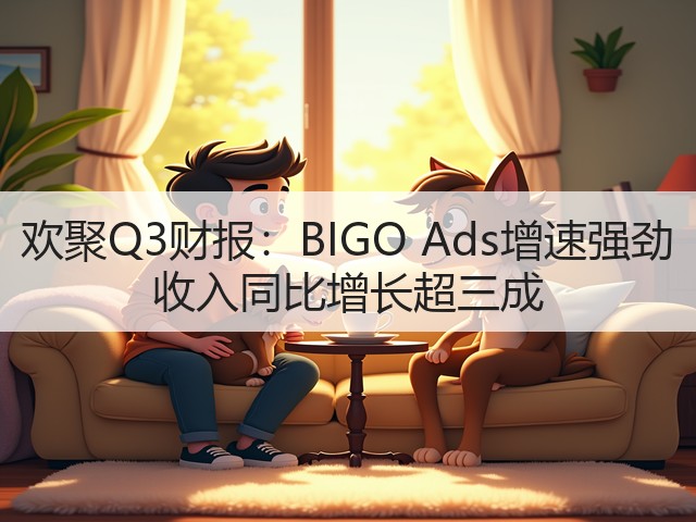 欢聚Q3财报:BIGO Ads增速强劲 收入同比增长超三成(图3) 欢聚Q3财报:BIGO Ads增速强劲 收入同比增长超三成(图3)
