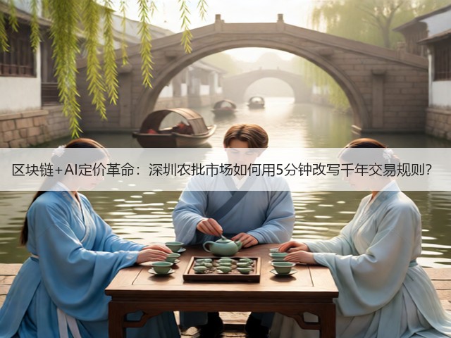 区块链+AI定价革命:深圳农批市场如何用5分钟改写千年交易规则?(图1) 区块链+AI定价革命:深圳农批市场如何用5分钟改写千年交易规则?(图1)