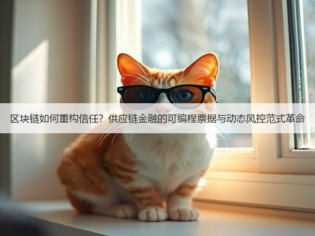 区块链如何重构信任？供应链金融的可编程票据与动态风控范式革命(图2)
