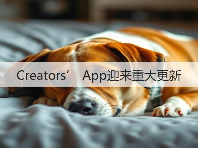 Creators’ App迎来重大更新(图1)