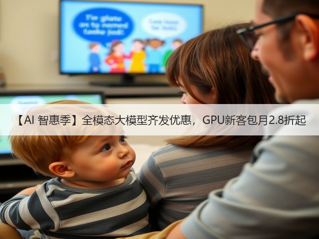 【AI 智惠季】全模态大模型齐发优惠,GPU新客包月2.8折起(图3) 【AI 智惠季】全模态大模型齐发优惠,GPU新客包月2.8折起(图3)